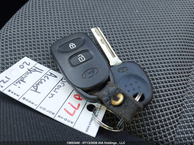 Auction sale of the 2012 Hyundai Accent Gls/gs, vin: KMHCT5AE0CU025632, lot number: 12653440
