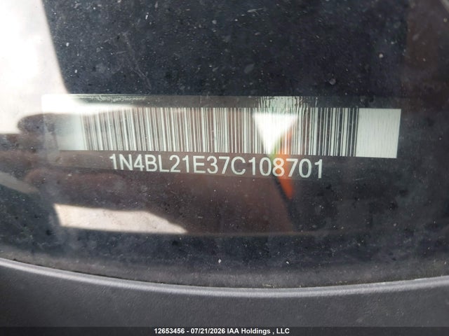 Продажа на аукционе авто 2007 Nissan Altima 3.5se/3.5sl, vin: 1N4BL21E37C108701, номер лота: 12653456