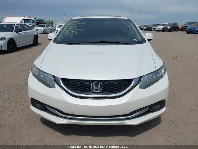 2013 Honda Civic Touring მანქანა იყიდება აუქციონზე, vin: 2HGFB2F76DH110638, აუქციონის ნომერი: 12653467