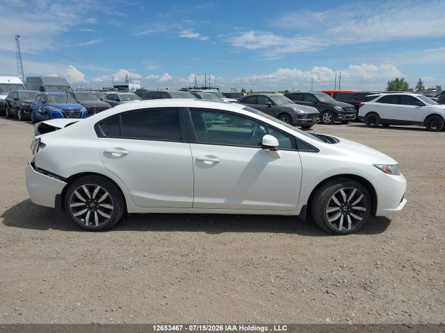 2013 Honda Civic Touring მანქანა იყიდება აუქციონზე, vin: 2HGFB2F76DH110638, აუქციონის ნომერი: 12653467