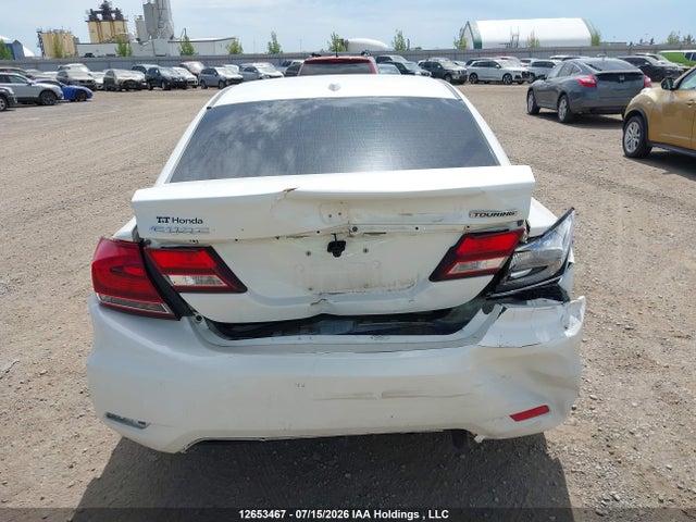 2013 Honda Civic Touring მანქანა იყიდება აუქციონზე, vin: 2HGFB2F76DH110638, აუქციონის ნომერი: 12653467