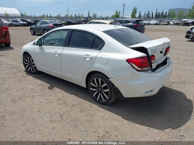 2013 Honda Civic Touring მანქანა იყიდება აუქციონზე, vin: 2HGFB2F76DH110638, აუქციონის ნომერი: 12653467
