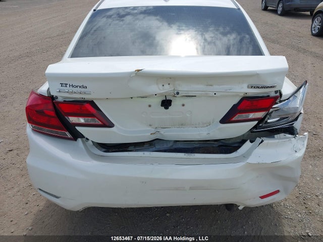2013 Honda Civic Touring მანქანა იყიდება აუქციონზე, vin: 2HGFB2F76DH110638, აუქციონის ნომერი: 12653467