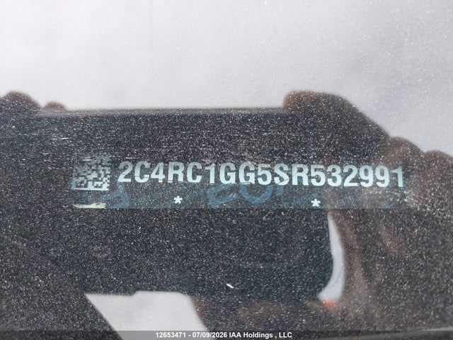 Aukcja sprzedaży 2025 Chrysler Pacifica Limited, vin: 2C4RC1GG5SR532991, numer aukcji: 12653471