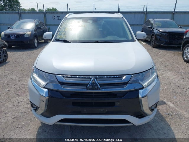 12653474 :رقم المزاد ، JA4J24A55JZ614985 vin ، 2018 Mitsubishi Outlander Phev Gt/se مزاد بيع