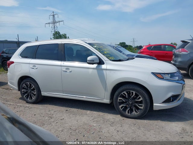 12653474 :رقم المزاد ، JA4J24A55JZ614985 vin ، 2018 Mitsubishi Outlander Phev Gt/se مزاد بيع