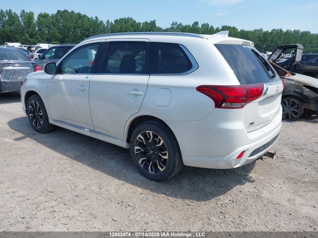 12653474 :رقم المزاد ، JA4J24A55JZ614985 vin ، 2018 Mitsubishi Outlander Phev Gt/se مزاد بيع