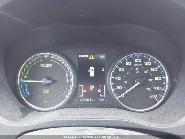 12653474 :رقم المزاد ، JA4J24A55JZ614985 vin ، 2018 Mitsubishi Outlander Phev Gt/se مزاد بيع