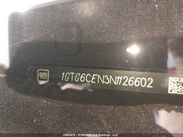 12653479 :رقم المزاد ، 1GTG6CEN3N1126602 vin ، 2022 Gmc Canyon Elevation مزاد بيع
