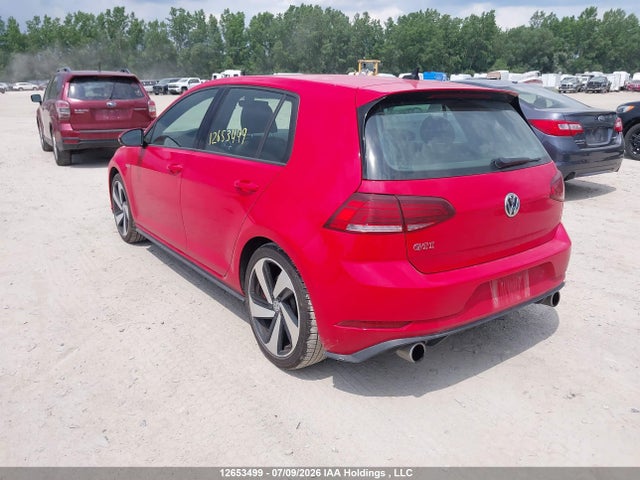 12653499 :رقم المزاد ، 3VW6T7AUXLM005510 vin ، 2020 Volkswagen Gti S/se/autobahn مزاد بيع