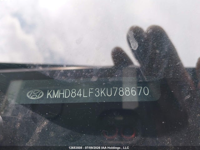 Aukcja sprzedaży 2019 Hyundai Elantra Preferred, vin: KMHD84LF3KU788670, numer aukcji: 12653508