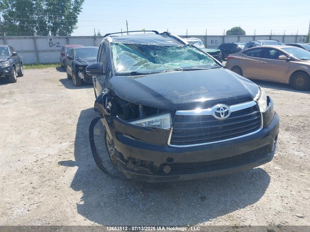 Toyota Highlander Xle 2016 5TDJKRFH8GS252523 Image 1