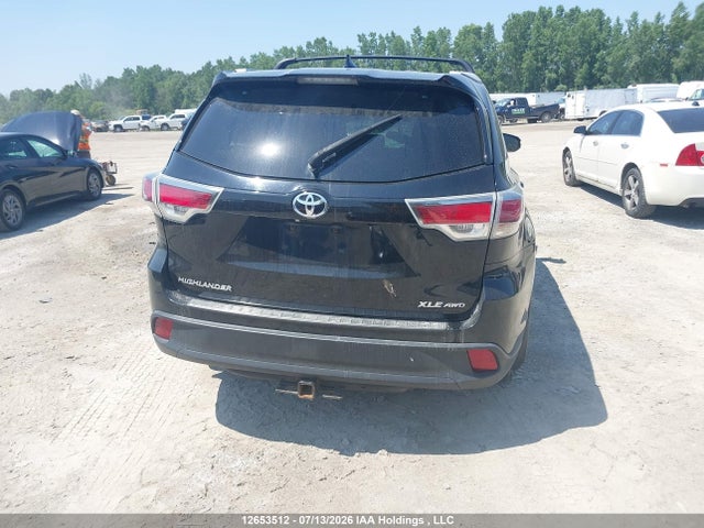 Toyota Highlander Xle 2016 5TDJKRFH8GS252523 Image 16
