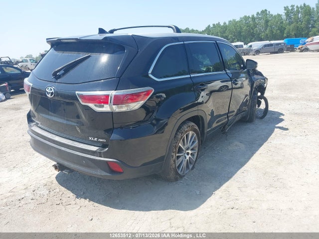 Toyota Highlander Xle 2016 5TDJKRFH8GS252523 Image 4