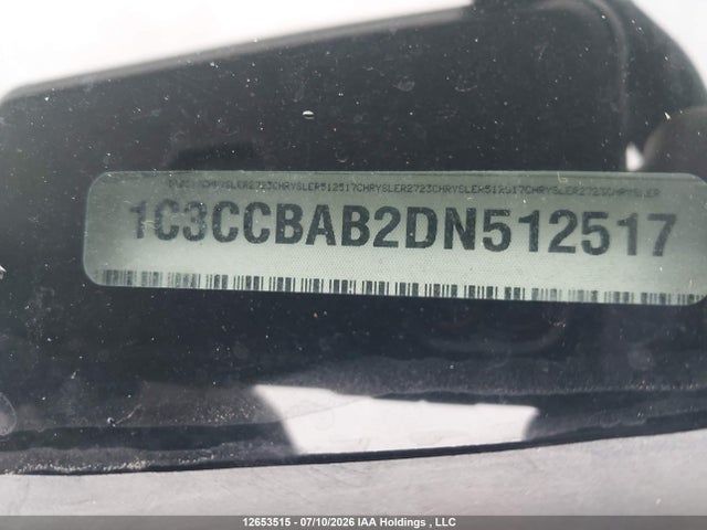 Aukcja sprzedaży 2013 Chrysler 200 Lx, vin: 1C3CCBAB2DN512517, numer aukcji: 12653515