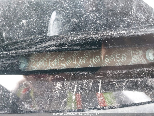 Honda Civic Lx 2014 2HGFB2F4XEH018956 Image 17