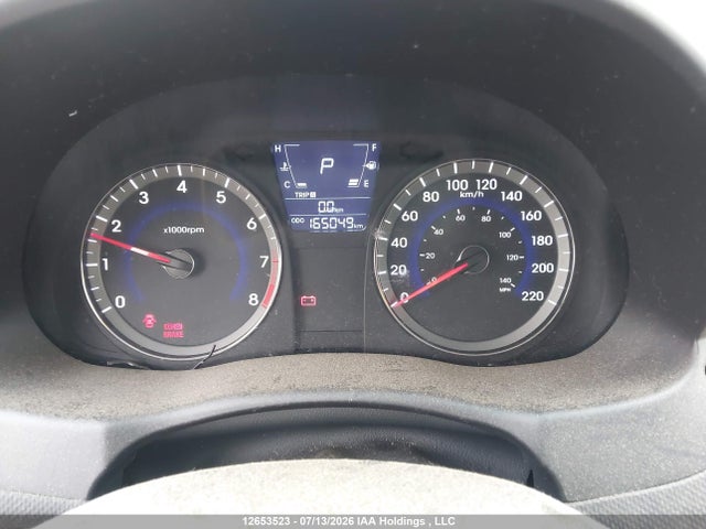 12653523 :رقم المزاد ، KMHCT5AE7DU130489 vin ، 2013 Hyundai Accent Gls/gs مزاد بيع