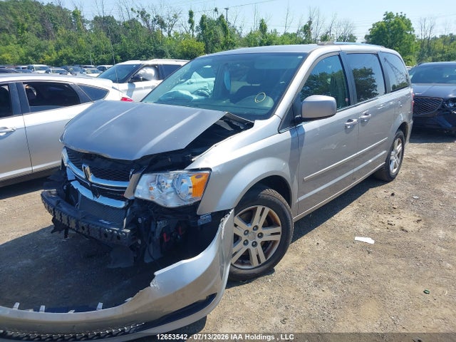 12653542 :رقم المزاد ، 2C4RDGDGXGR370156 vin ، 2016 Dodge Grand Caravan Crew مزاد بيع
