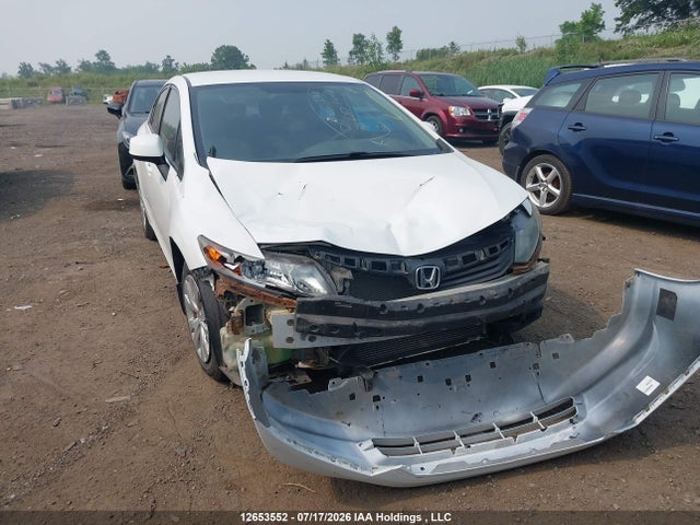 2012 Honda Civic Lx მანქანა იყიდება აუქციონზე, vin: 2HGFB2F49CH027564, აუქციონის ნომერი: 12653552