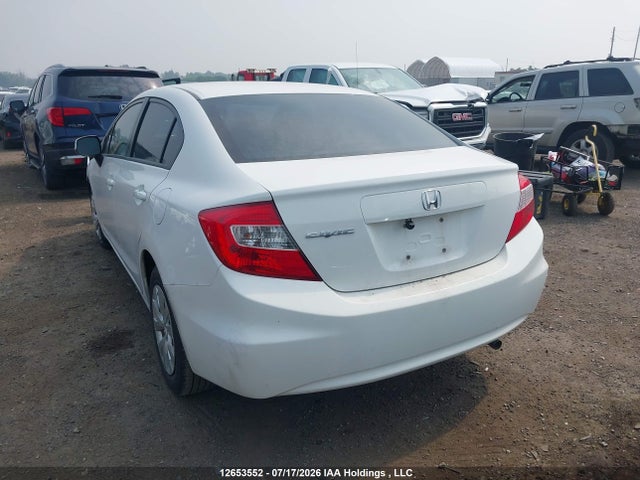 Продажа на аукционе авто 2012 Honda Civic Lx, vin: 2HGFB2F49CH027564, номер лота: 12653552