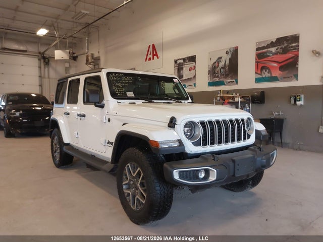 12653567 :رقم المزاد ، 1C4PJXEG1SW662034 vin ، 2025 Jeep Wrangler 4-door Sahara مزاد بيع