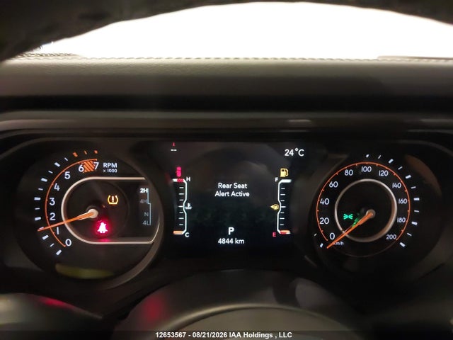 12653567 :رقم المزاد ، 1C4PJXEG1SW662034 vin ، 2025 Jeep Wrangler 4-door Sahara مزاد بيع
