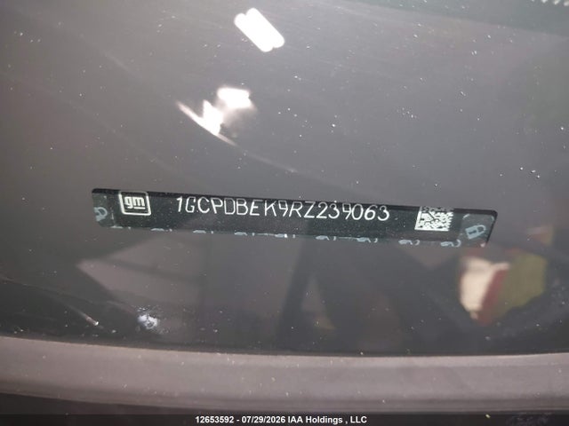 1GCPDBEK9RZ239063 Chevrolet Silverado K1500 Custom
