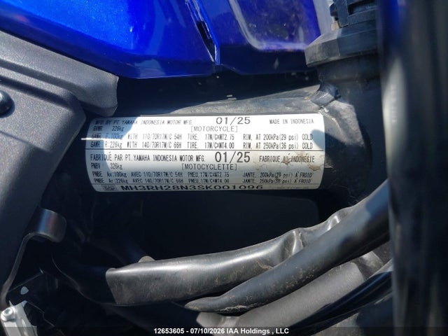 Yamaha Mtn320 2025 MH3RH28N3SK001096 Image 11