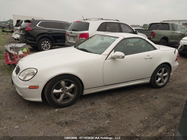 2001 Mercedes-benz Slk 320 320 მანქანა იყიდება აუქციონზე, vin: WDBKK65F41F175609, აუქციონის ნომერი: 12653606