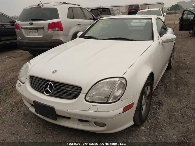 2001 Mercedes-benz Slk 320 320 მანქანა იყიდება აუქციონზე, vin: WDBKK65F41F175609, აუქციონის ნომერი: 12653606