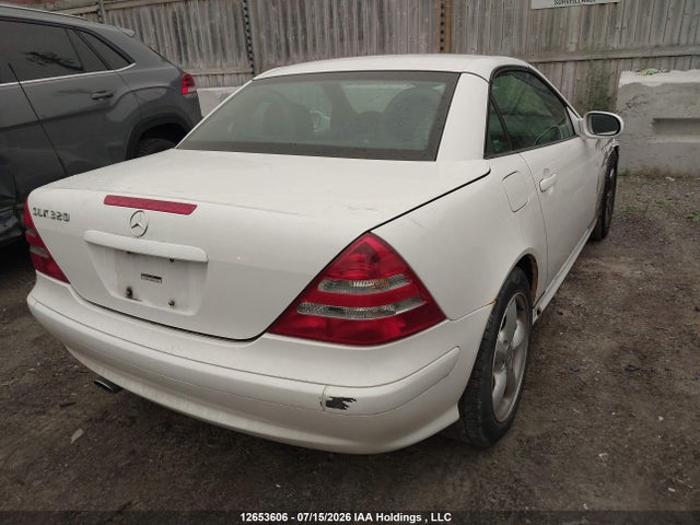 2001 Mercedes-benz Slk 320 320 მანქანა იყიდება აუქციონზე, vin: WDBKK65F41F175609, აუქციონის ნომერი: 12653606