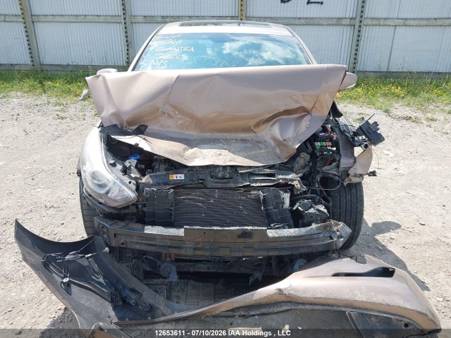 12653611 :رقم المزاد ، KMHDH4AH7EU156120 vin ، 2014 Hyundai Elantra Limited مزاد بيع