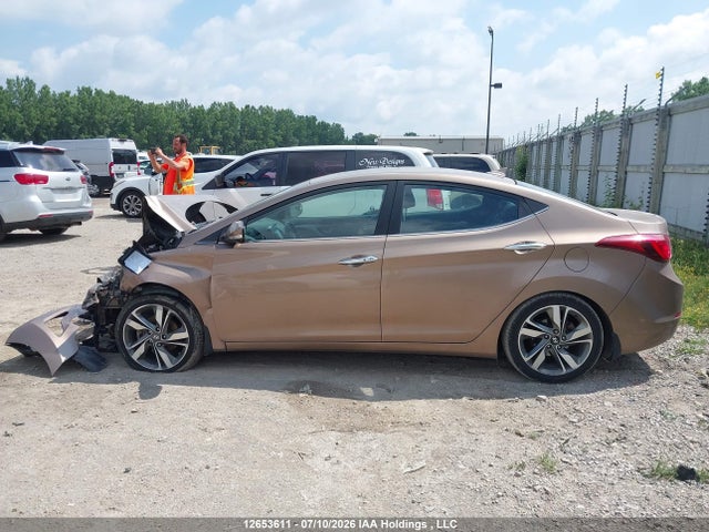 12653611 :رقم المزاد ، KMHDH4AH7EU156120 vin ، 2014 Hyundai Elantra Limited مزاد بيع