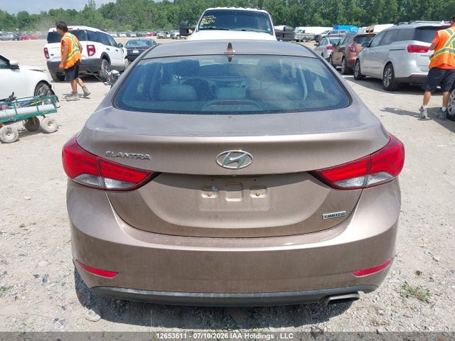 12653611 :رقم المزاد ، KMHDH4AH7EU156120 vin ، 2014 Hyundai Elantra Limited مزاد بيع