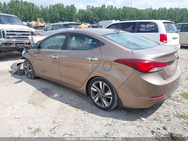12653611 :رقم المزاد ، KMHDH4AH7EU156120 vin ، 2014 Hyundai Elantra Limited مزاد بيع