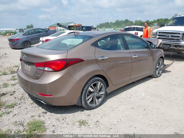12653611 :رقم المزاد ، KMHDH4AH7EU156120 vin ، 2014 Hyundai Elantra Limited مزاد بيع