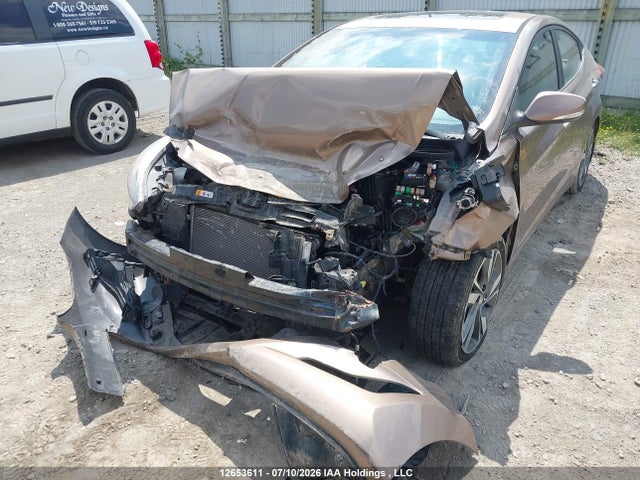12653611 :رقم المزاد ، KMHDH4AH7EU156120 vin ، 2014 Hyundai Elantra Limited مزاد بيع