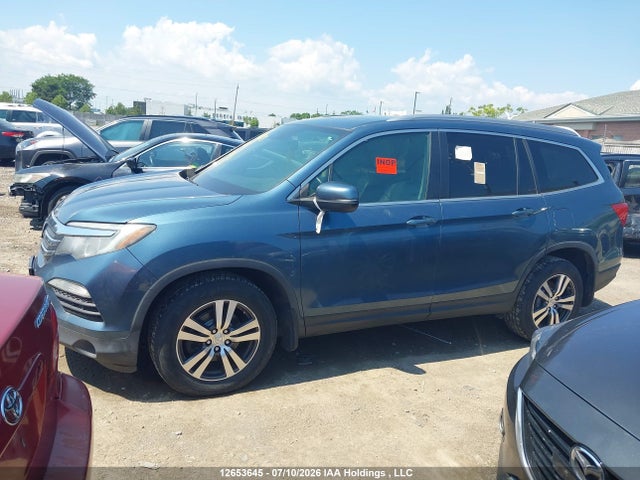 2016 Honda Pilot Ex-l Navi მანქანა იყიდება აუქციონზე, vin: 5FNYF6H75GB502553, აუქციონის ნომერი: 12653645