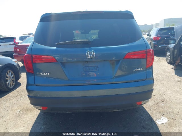 2016 Honda Pilot Ex-l Navi მანქანა იყიდება აუქციონზე, vin: 5FNYF6H75GB502553, აუქციონის ნომერი: 12653645