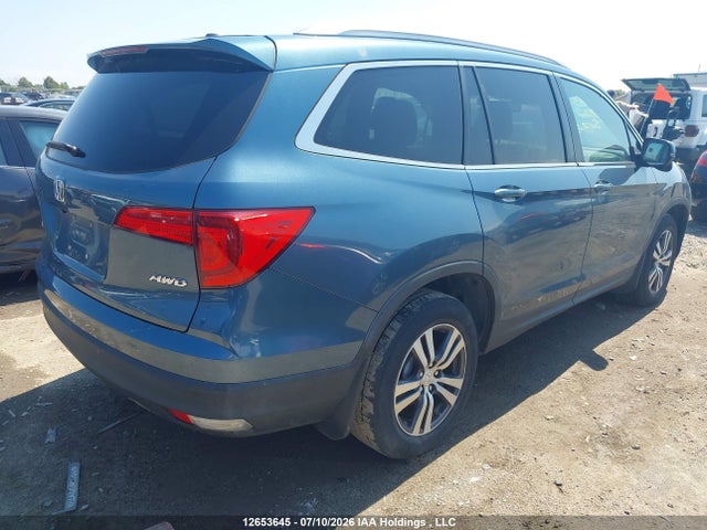 2016 Honda Pilot Ex-l Navi მანქანა იყიდება აუქციონზე, vin: 5FNYF6H75GB502553, აუქციონის ნომერი: 12653645