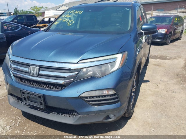 2016 Honda Pilot Ex-l Navi მანქანა იყიდება აუქციონზე, vin: 5FNYF6H75GB502553, აუქციონის ნომერი: 12653645