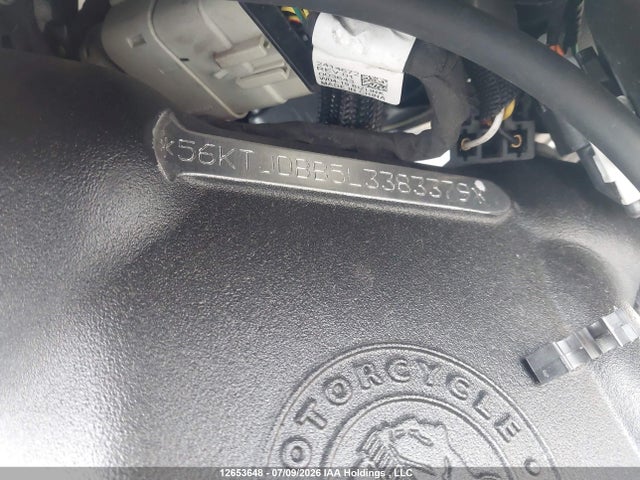 12653648 :رقم المزاد ، 56KTJDBB5L3383379 vin ، 2020 Indian Motorcycle Co. Springfield Dark Horse مزاد بيع