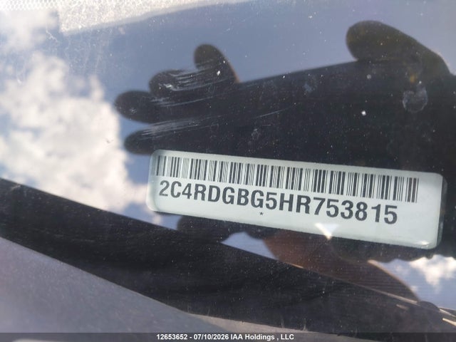 Dodge Grand Caravan Cvp/sxt 2017 2C4RDGBG5HR753815 Image 19