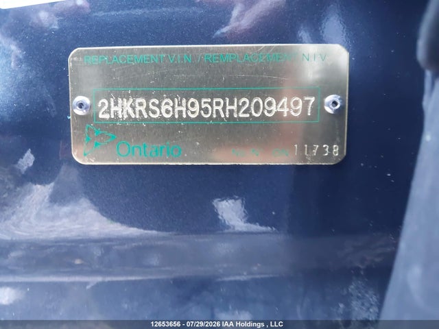 Продажа на аукционе авто 2024 Honda Cr-v Touring Hybrid, vin: 2HKRS6H95RH209497, номер лота: 12653656