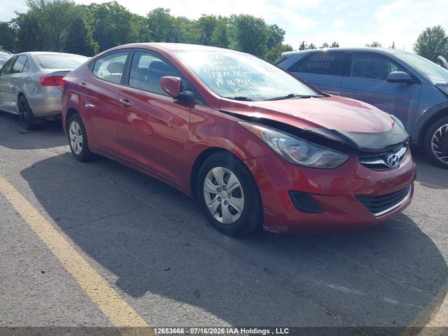 12653666 :رقم المزاد ، 5NPDH4AE5DH347053 vin ، 2013 Hyundai Elantra Gls/limited مزاد بيع