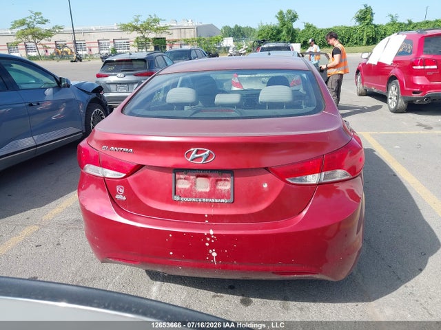 12653666 :رقم المزاد ، 5NPDH4AE5DH347053 vin ، 2013 Hyundai Elantra Gls/limited مزاد بيع