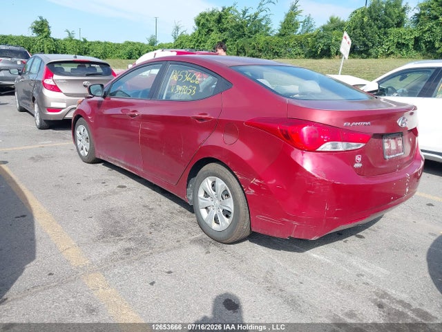 12653666 :رقم المزاد ، 5NPDH4AE5DH347053 vin ، 2013 Hyundai Elantra Gls/limited مزاد بيع