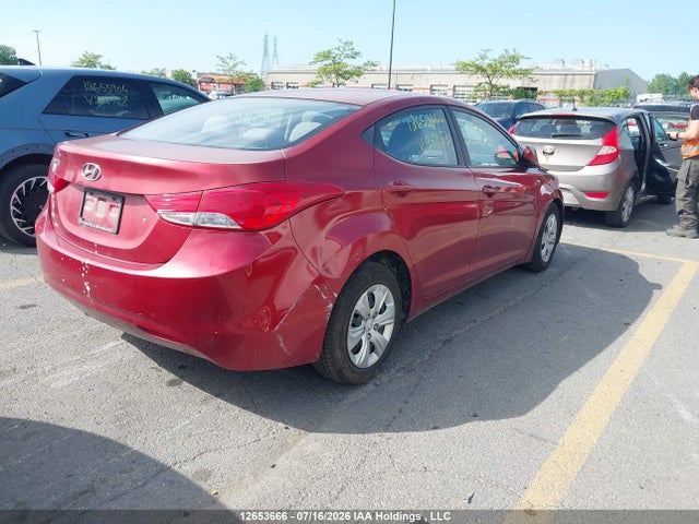 12653666 :رقم المزاد ، 5NPDH4AE5DH347053 vin ، 2013 Hyundai Elantra Gls/limited مزاد بيع