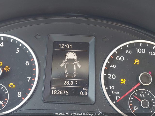12653680 :رقم المزاد ، WVGJV7AX0GW007088 vin ، 2016 Volkswagen Tiguan Comfortline/highline/special Edition مزاد بيع