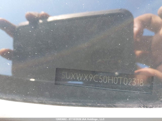 5UXWX9C50H0T02318 BMW X3 Xdrive28i